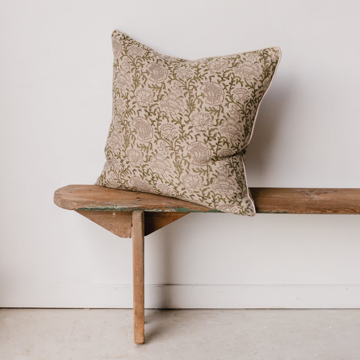 Block Print Pillow Cover | Nisa Mara