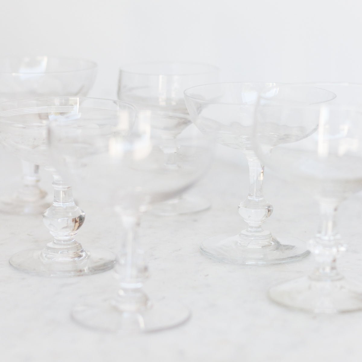 Classic Champagne Coupe Set Of 4