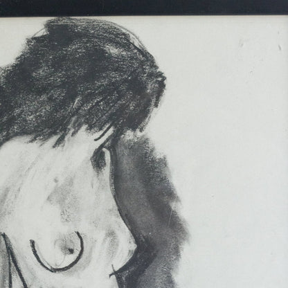 Abstract Standing Nude Drawing