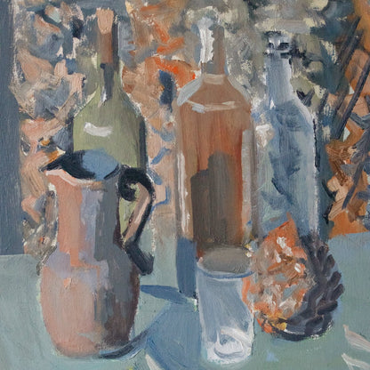 Abstract Still Life Oil Painting