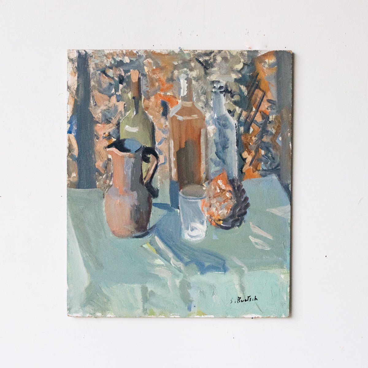 Abstract Still Life Oil Painting