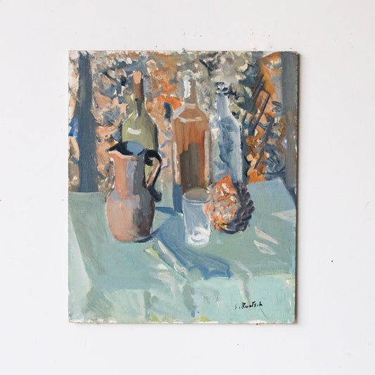 Abstract Still Life Oil Painting