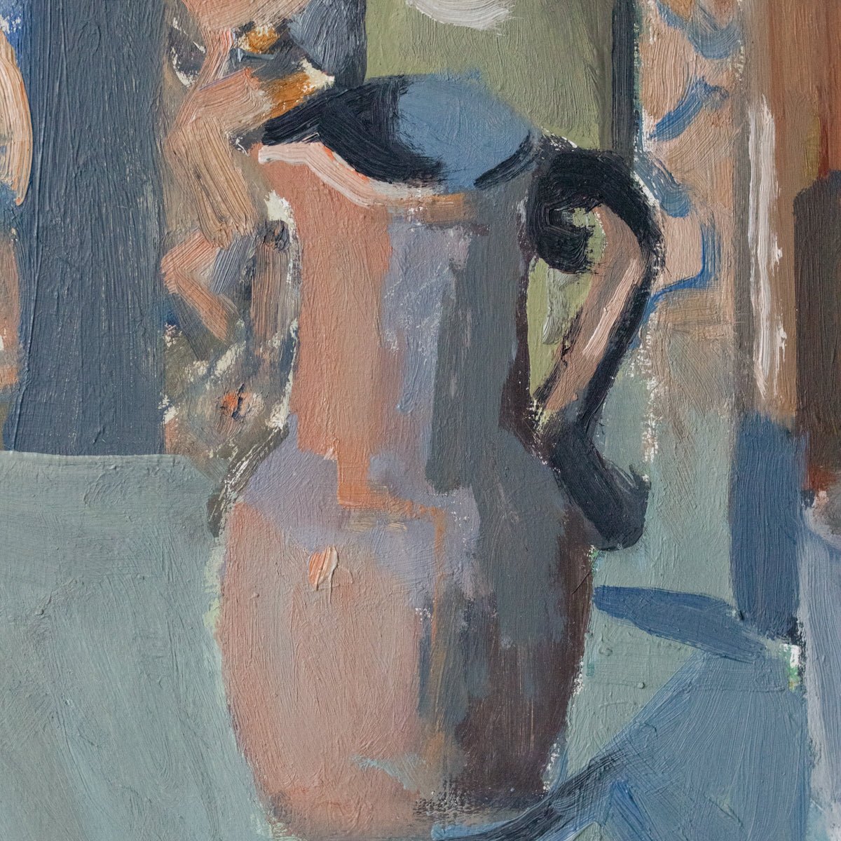 Abstract Still Life Oil Painting