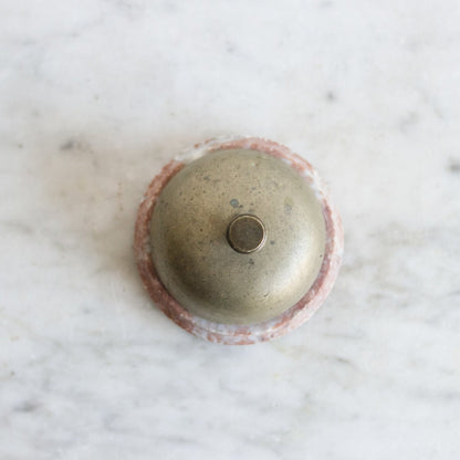 Antique Brass Hotel Bell