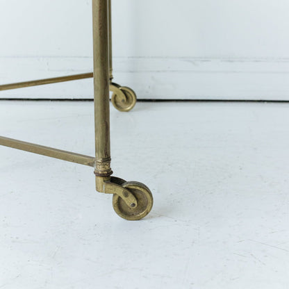Antique Brass Side Table