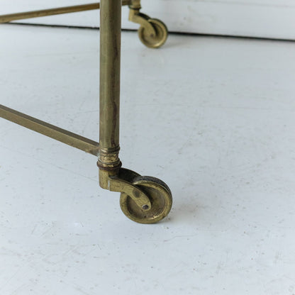 Antique Brass Side Table
