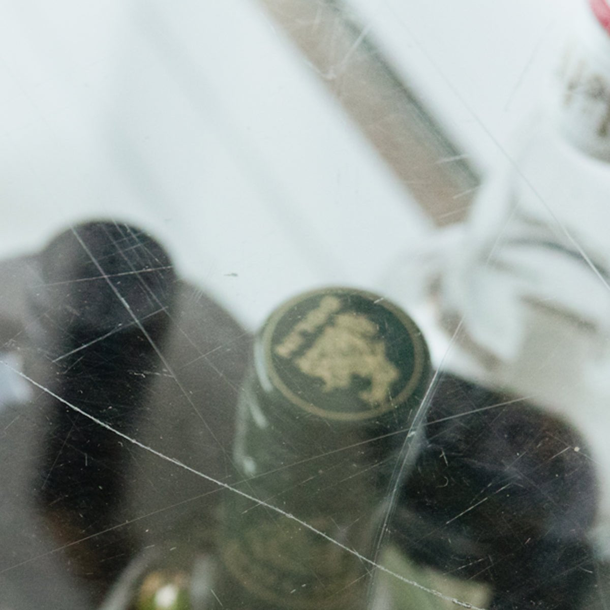 Antique Brass Side Table