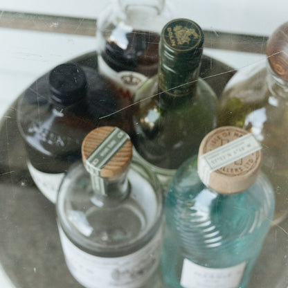 Antique Brass Side Table