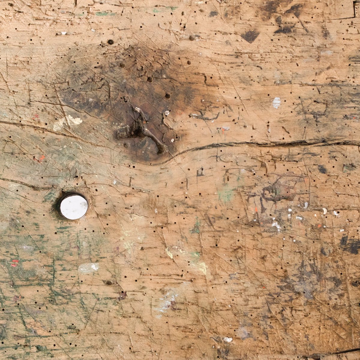 Antique Brutalist Coffee Table