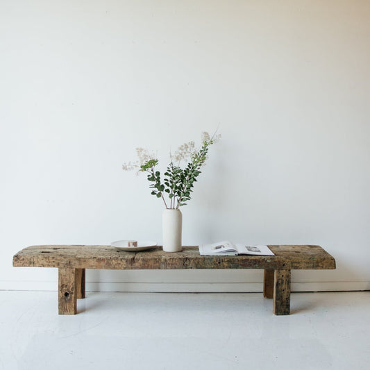 Antique Brutalist Coffee Table