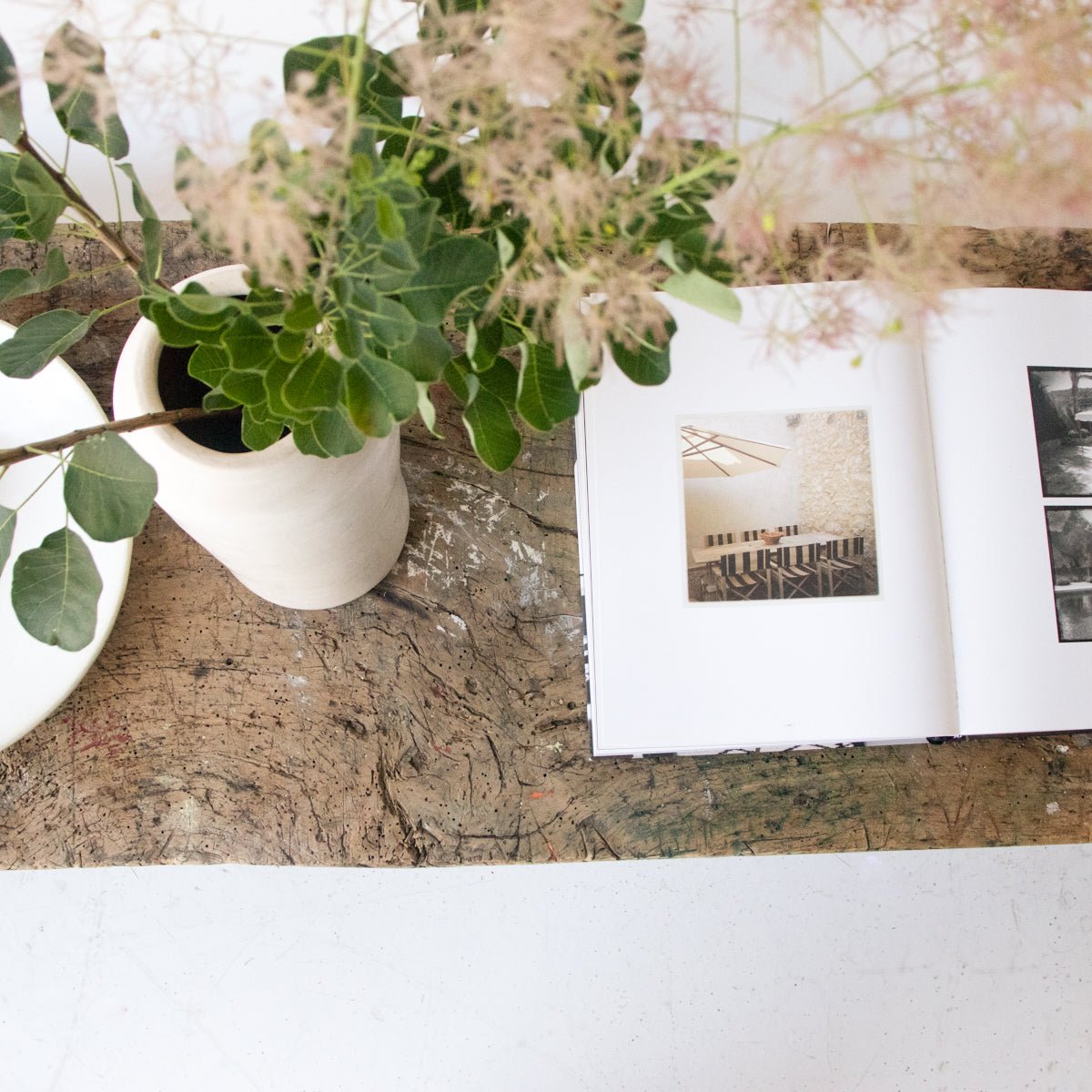 Antique Brutalist Coffee Table
