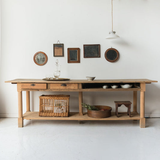 Antique Shop Counter