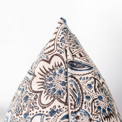 Block Print Pillow Cover | Alexandra Indigo