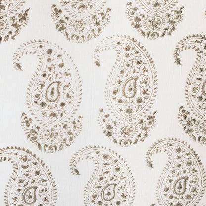 Block Print Pillow Cover | Claudine French Grey