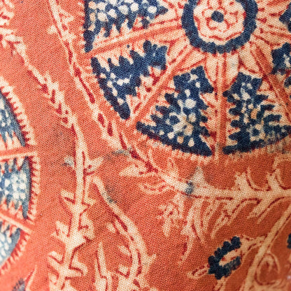 Block Print Pillow Cover | Karuna Saffron