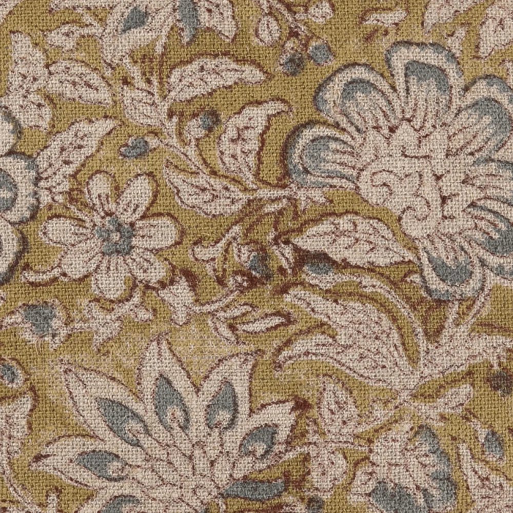 Block Print Pillow Cover | Kundan Stone