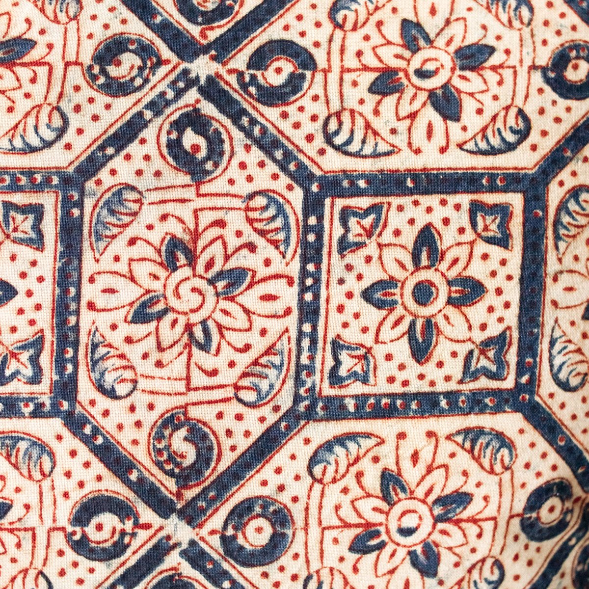 Block Print Pillow Cover | Lipika  Indigo