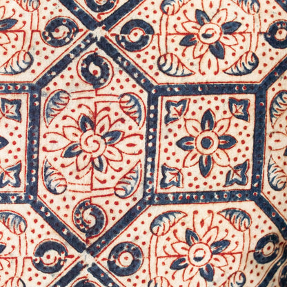 Block Print Pillow Cover | Lipika  Indigo