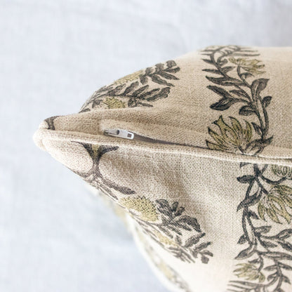 Block Print Pillow Cover | Mour Coco