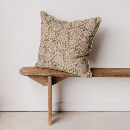 Block Print Pillow Cover | Nisa Mara