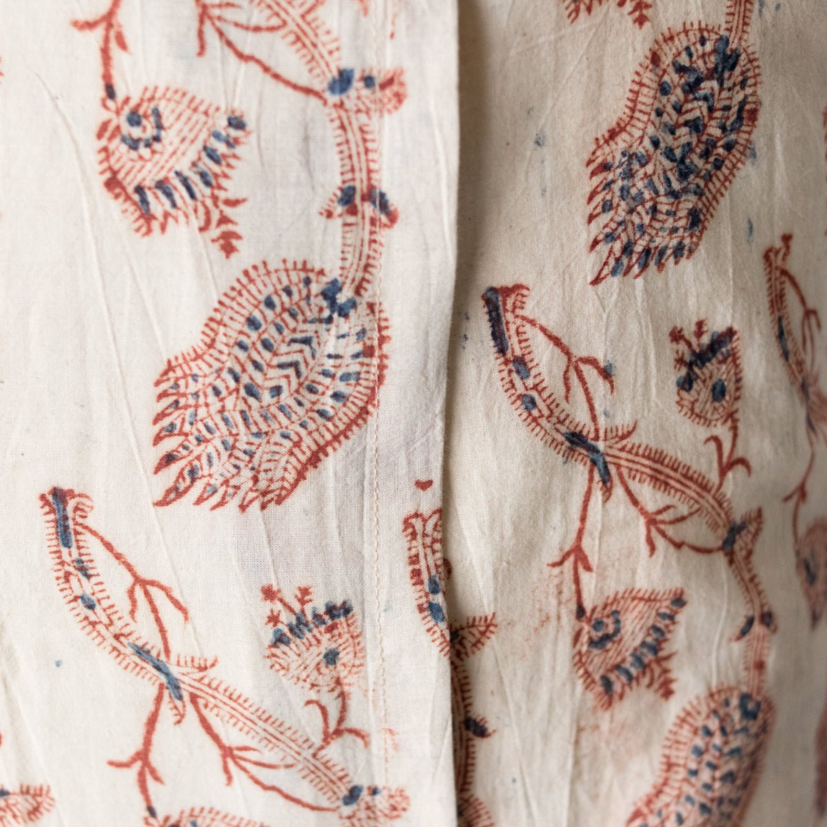 Block Print Pillow Cover | Rupa Tan