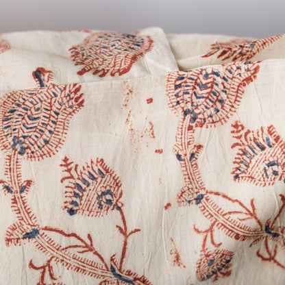 Block Print Pillow Cover | Rupa Tan