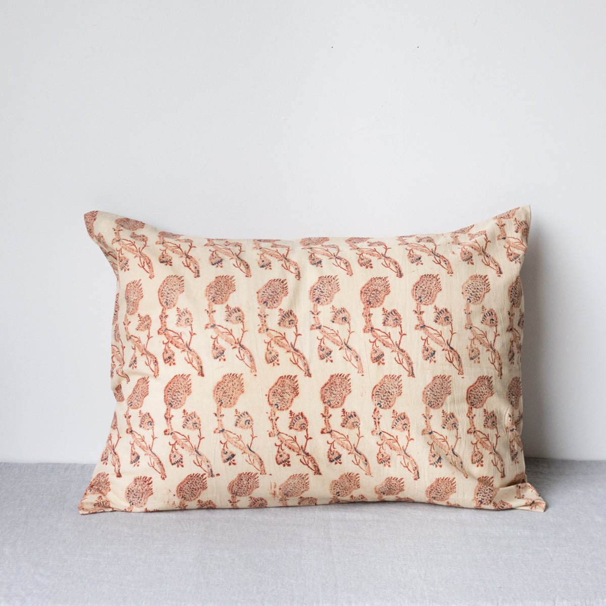 Block Print Pillow Cover | Rupa Tan
