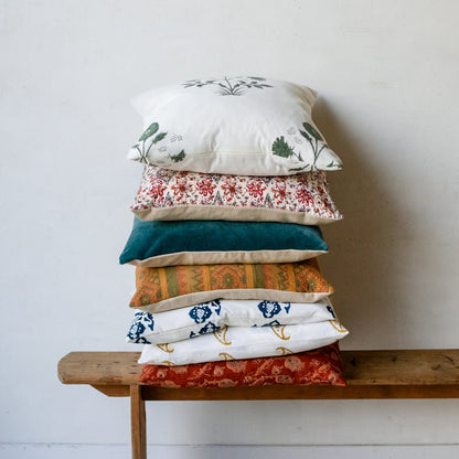 Block Print Pillow Cover | Sophie Indigo