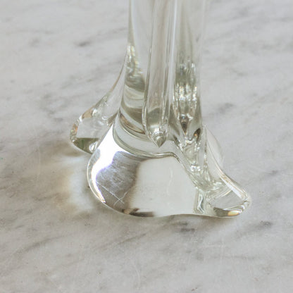 Crystal Accent Lamp with Straw Shade