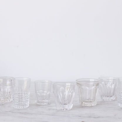 Eclectic Pair of Vintage Shot Glasses