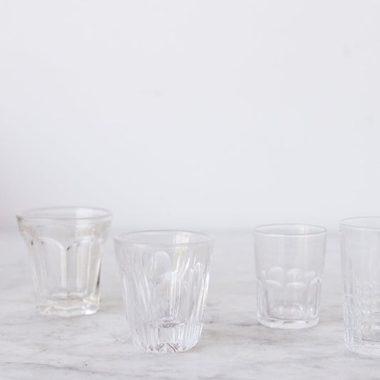Eclectic Pair of Vintage Shot Glasses