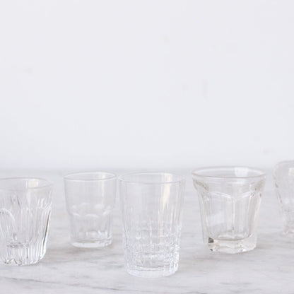 Eclectic Pair of Vintage Shot Glasses