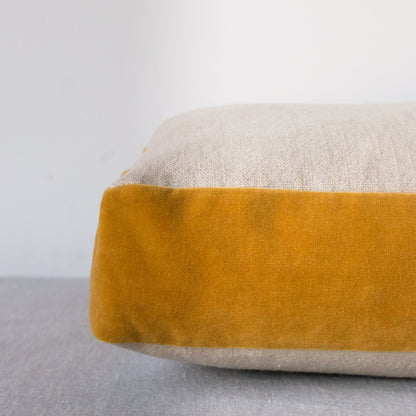 Emile Velvet Gusset Pillow Cover