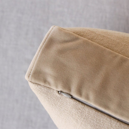 Emile Velvet Gusset Pillow Cover