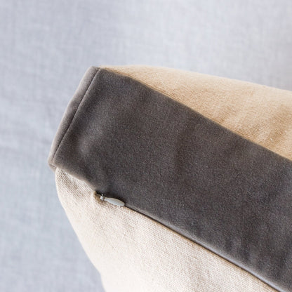 Emile Velvet Gusset Pillow Cover