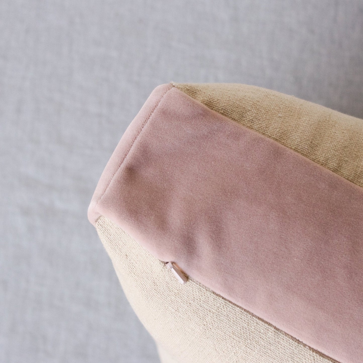 Emile Velvet Gusset Pillow Cover