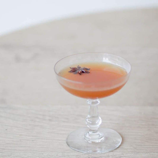 Etched Champagne Coupe Set Of 4