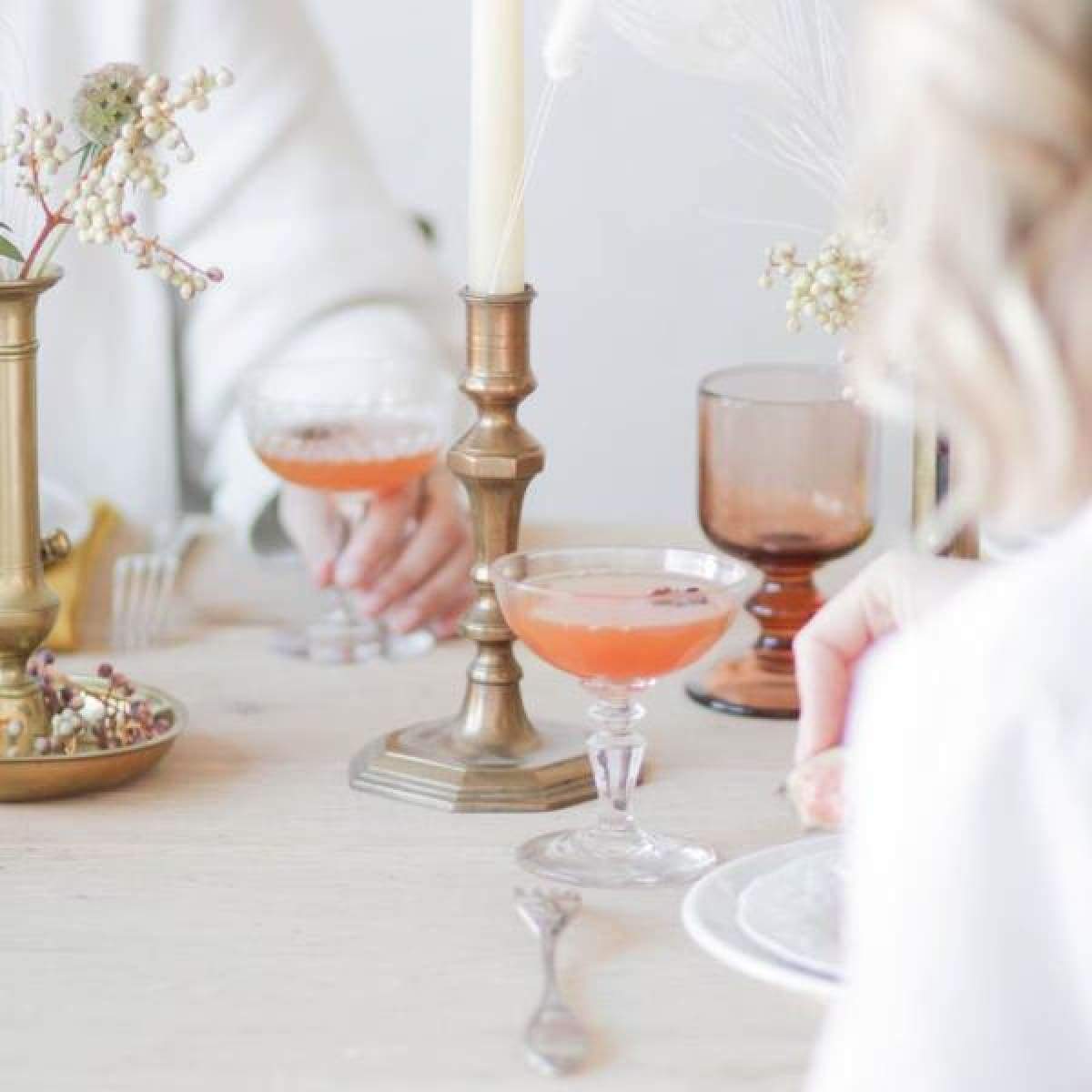 Etched Champagne Coupe Set Of 4