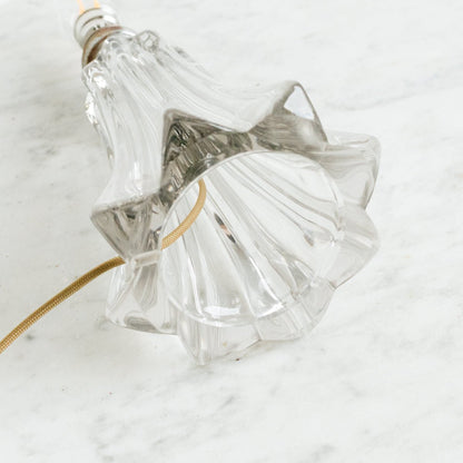 Fluted Crystal Accent Lamp