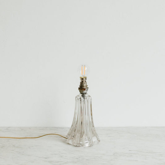 Fluted Crystal Accent Lamp