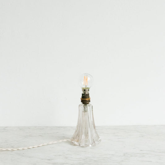 Fluted Crystal Accent Lamp