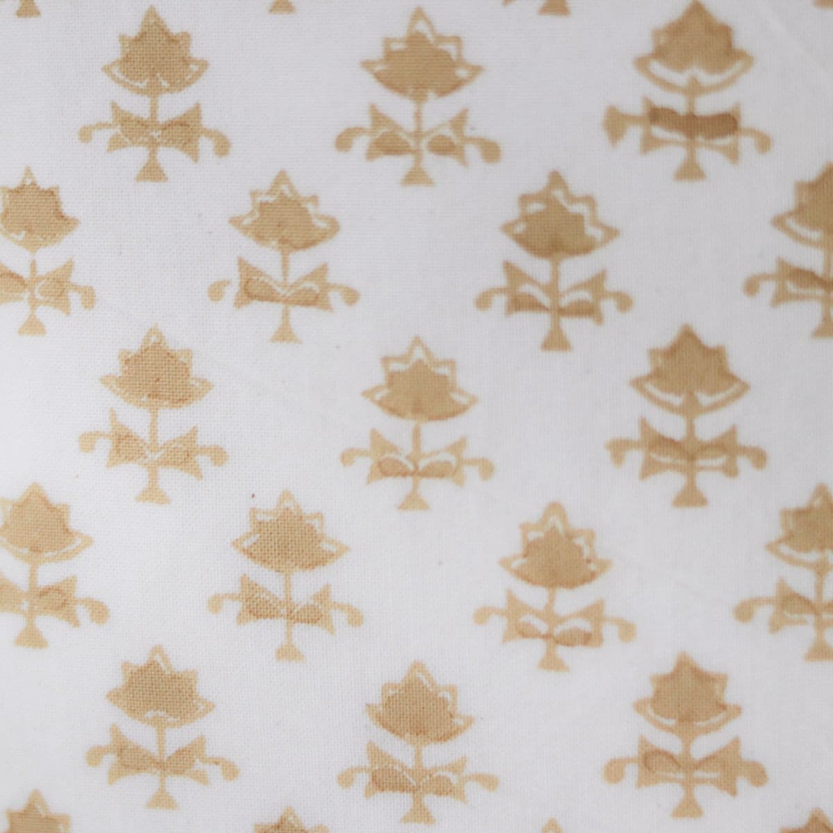 Hand Block Printed Pillow Cover | Juliette Gold