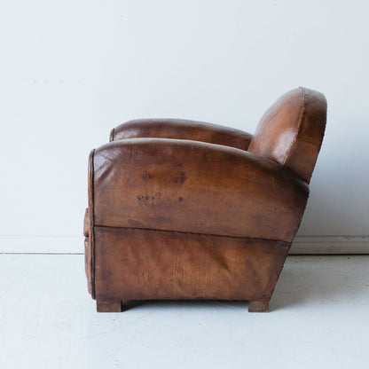 Antique Leather Club Chair