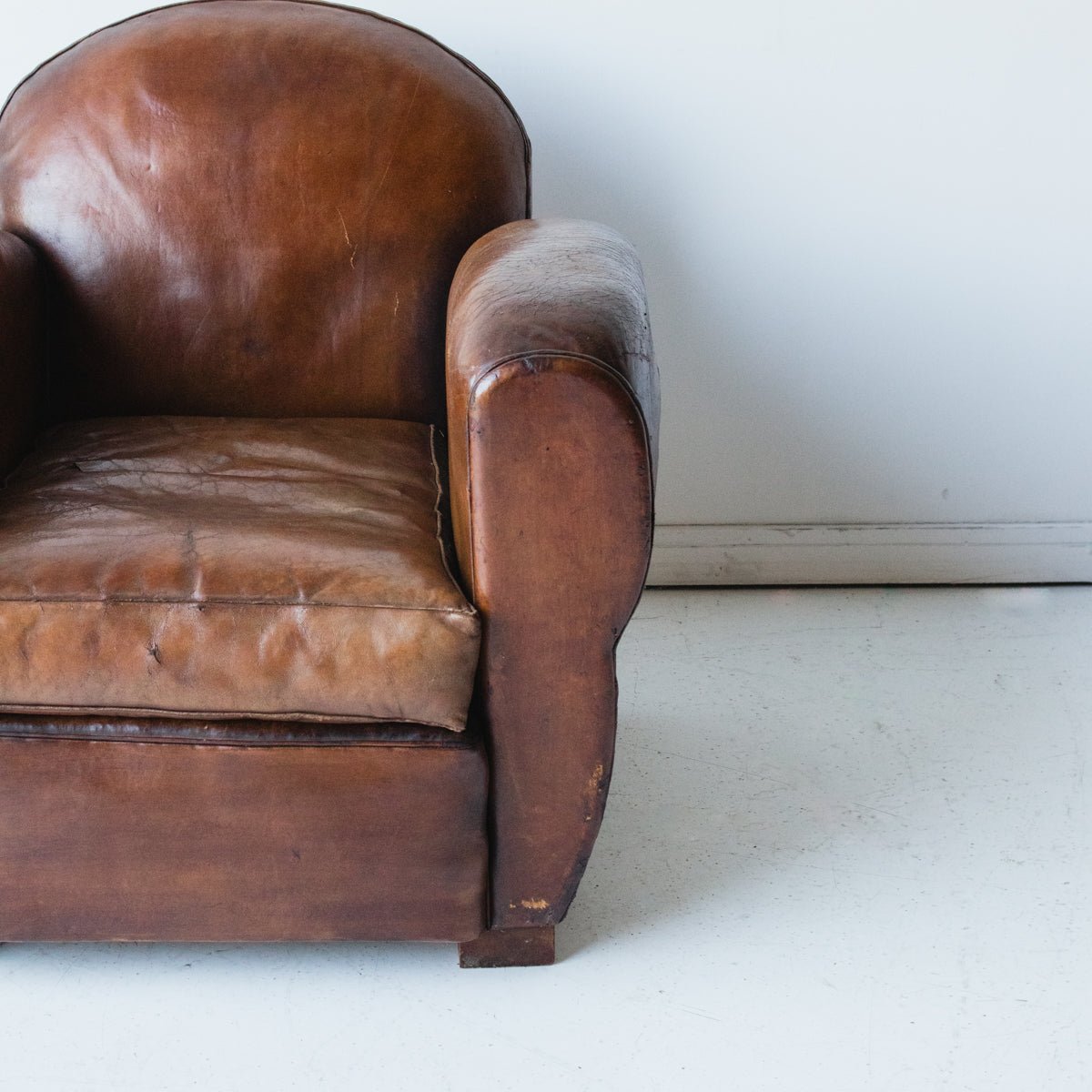 Antique Leather Club Chair
