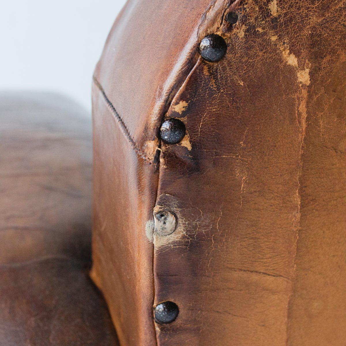 Antique Leather Club Chair