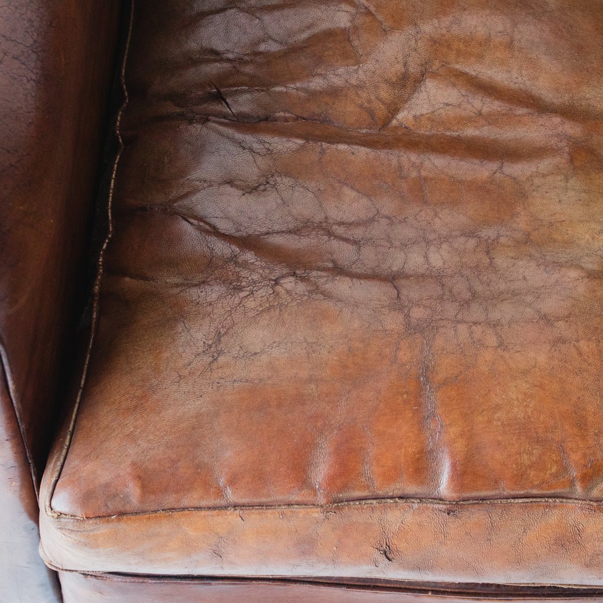 Antique Leather Club Chair