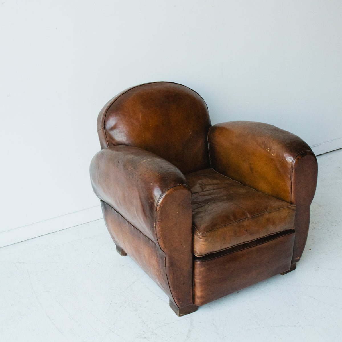 Antique Leather Club Chair