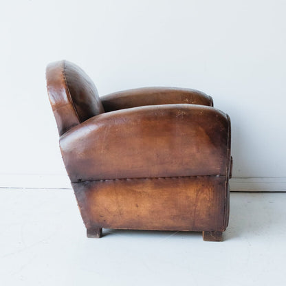 Antique Leather Club Chair