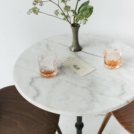 Marble Bistro Table