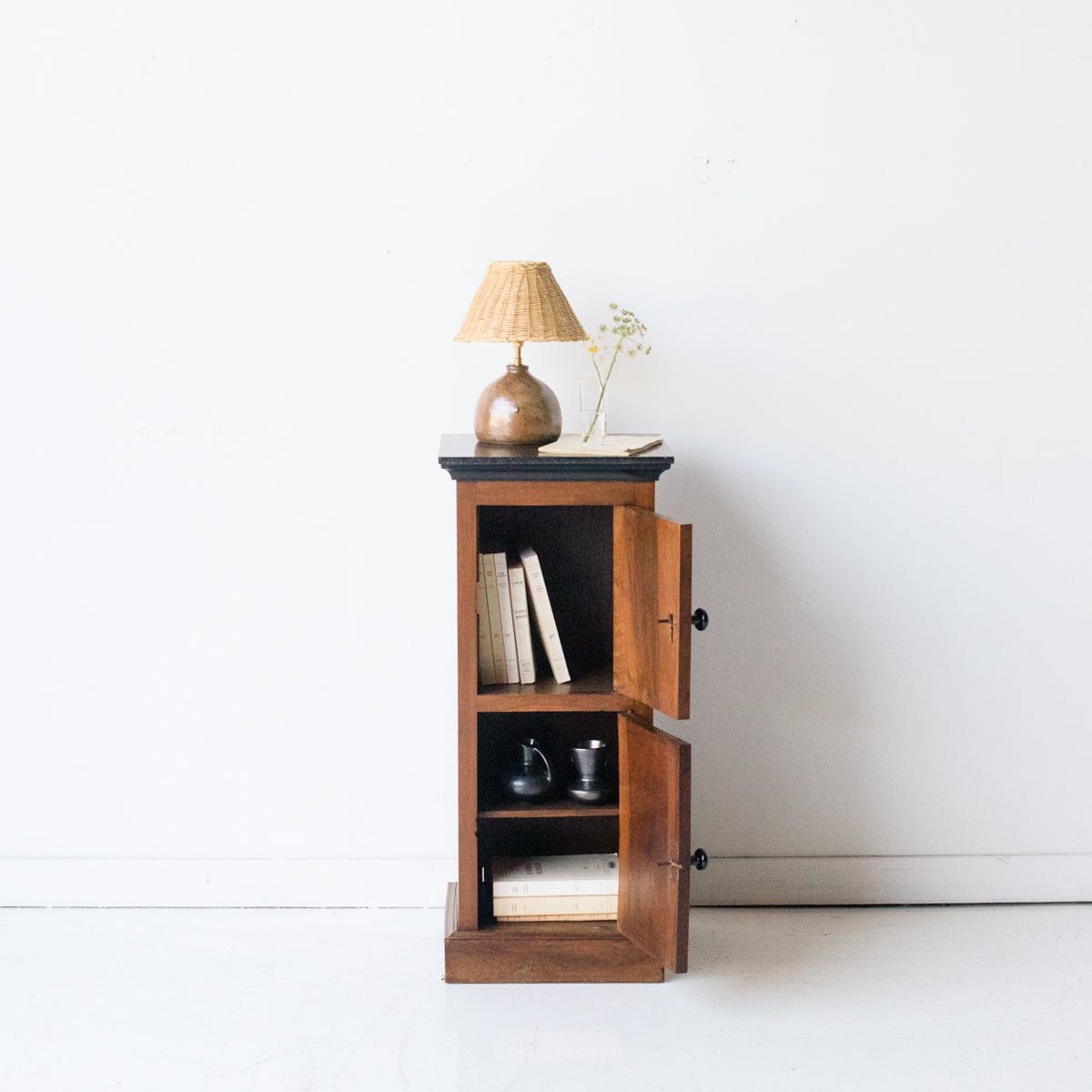 Marble Top Bedside Table